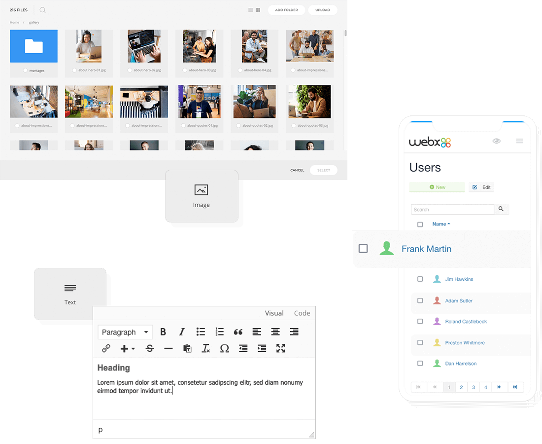 page builder